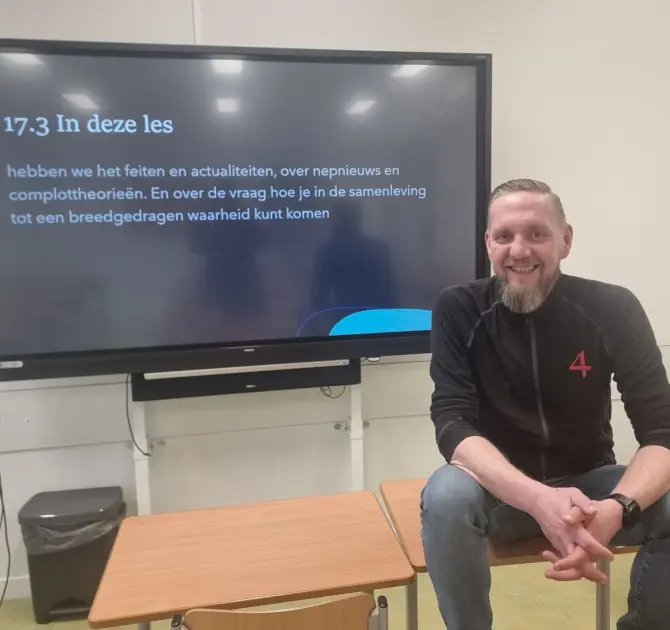 Godsdienstleraar Gepko Wolters