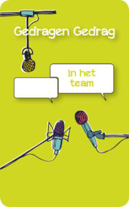 Een groep microfoons die het po- en spelgedrag in het team vastleggen. School en Veiligheid