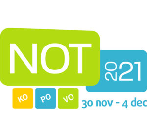 Logo van het evenement NOT 2021