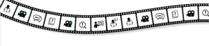 Filmstripvector | prijs $ 1. School en Veiligheid
