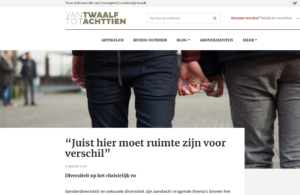Een website waarop twee individuen seksuele integriteit laten zien via Praktijkverhalen en hun samenwerking onder de aandacht brengen. School en Veiligheid