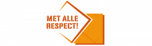 Het logo van de onderwijsconferentie Met Alle Respect! die School & Veiligheid jaarlijks organiseert.