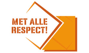 Logo van het jaarlijkse congres Met Alle Respect! over sociale veiligheid in het onderwijs, georganiseerd door Stichting School & Veiligheid.