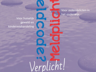 Voorkant folder over meldcode en meldplicht po